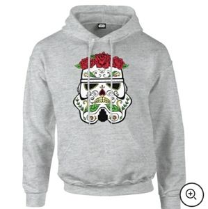 STAR WARS DAY OF THE DEAD HOODIE, SIZE XL